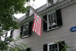 Vassall House with the "Cambridge Flag" Today